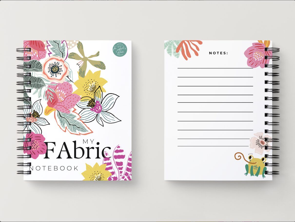 Deluxe Fabric Notebook - Image 2