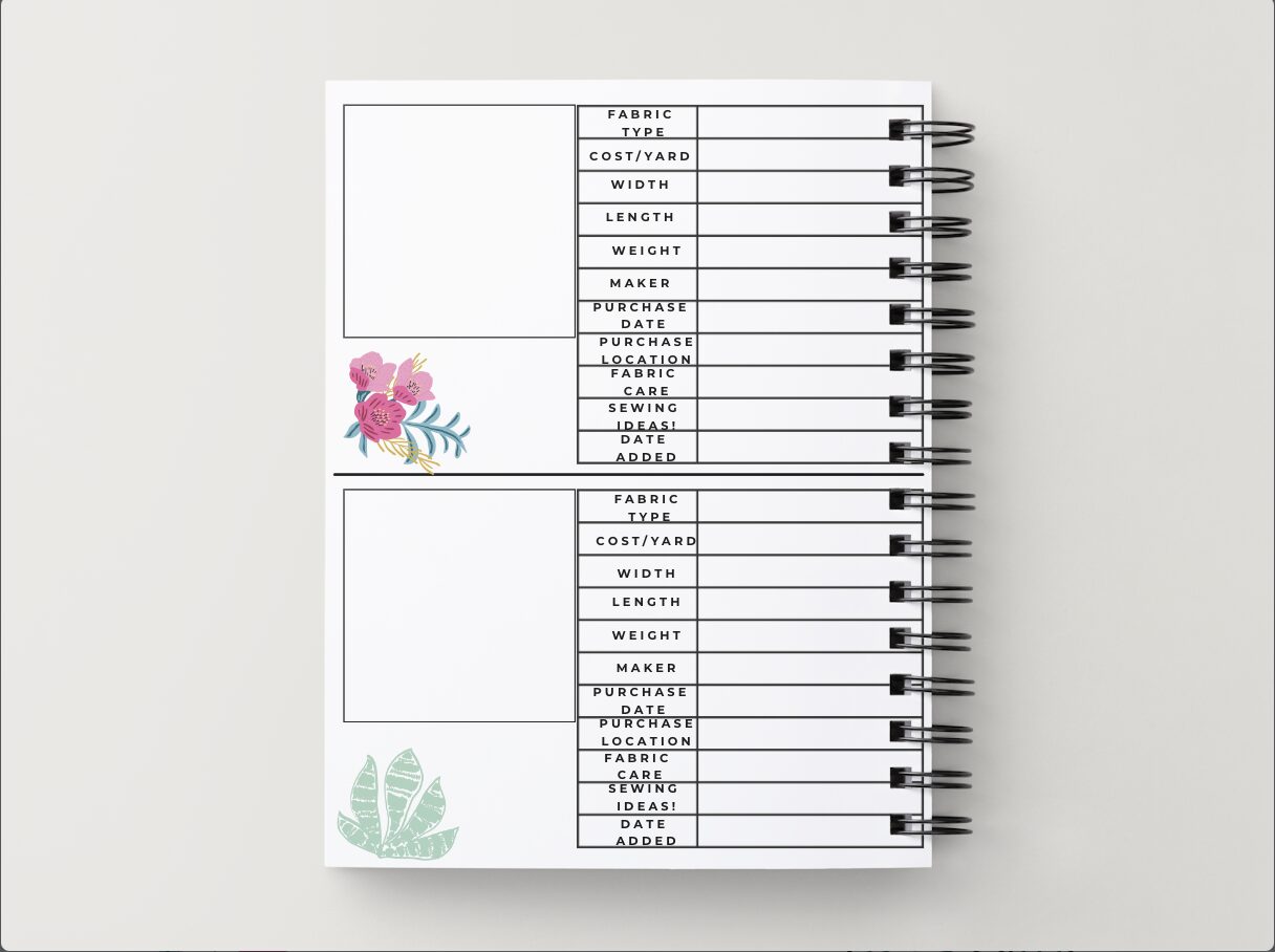 Deluxe Fabric Notebook - Image 4