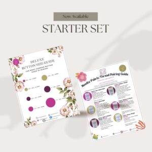 Starter Set (Button Guide + Needle/Fabric Guide)