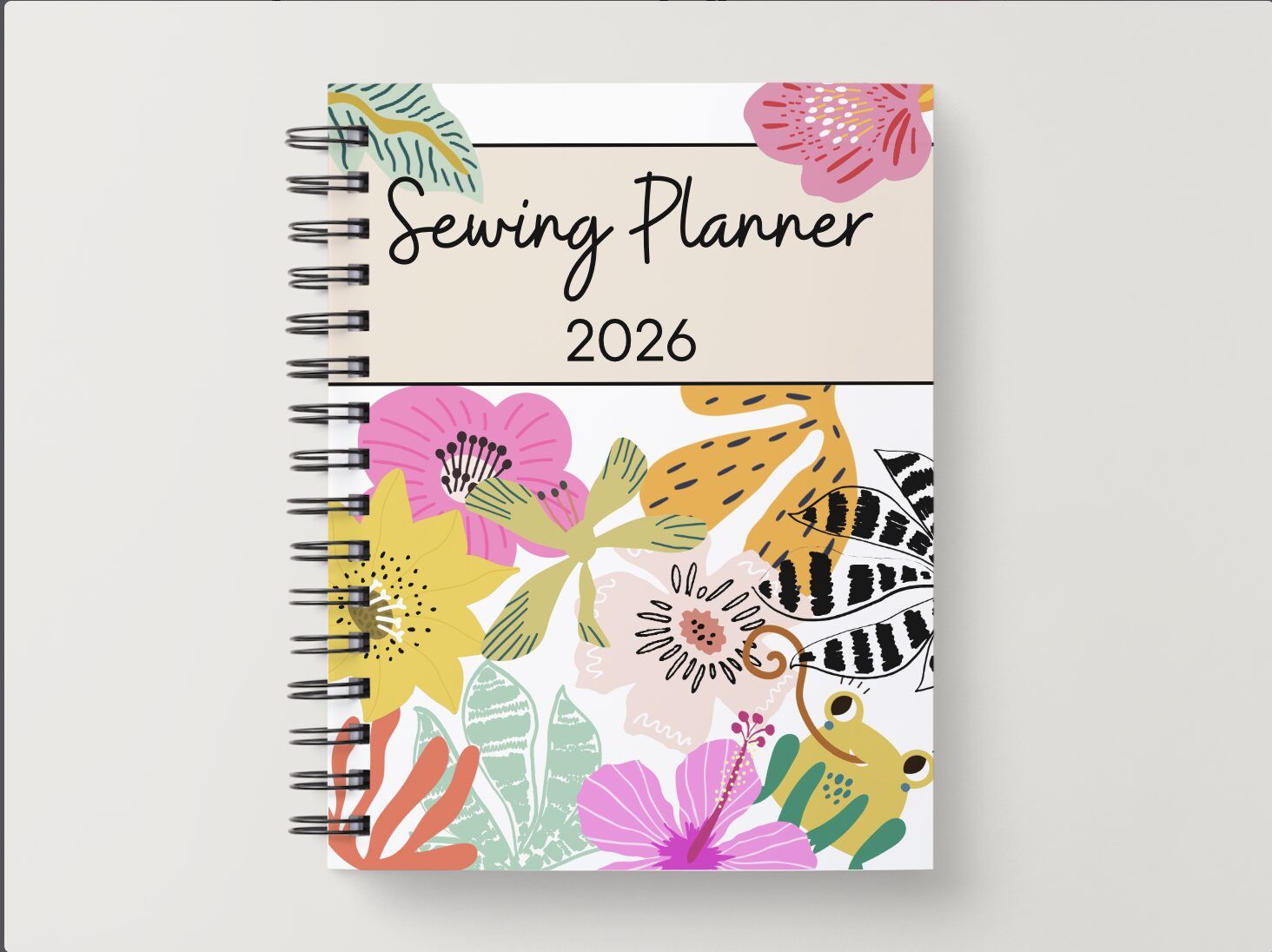 12 Month Sewing Planner