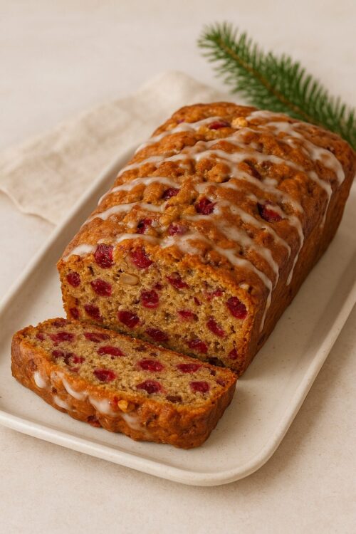 Spiced Cranberry-Orange Holiday Loaf